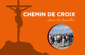Chemin de croix avec les familles